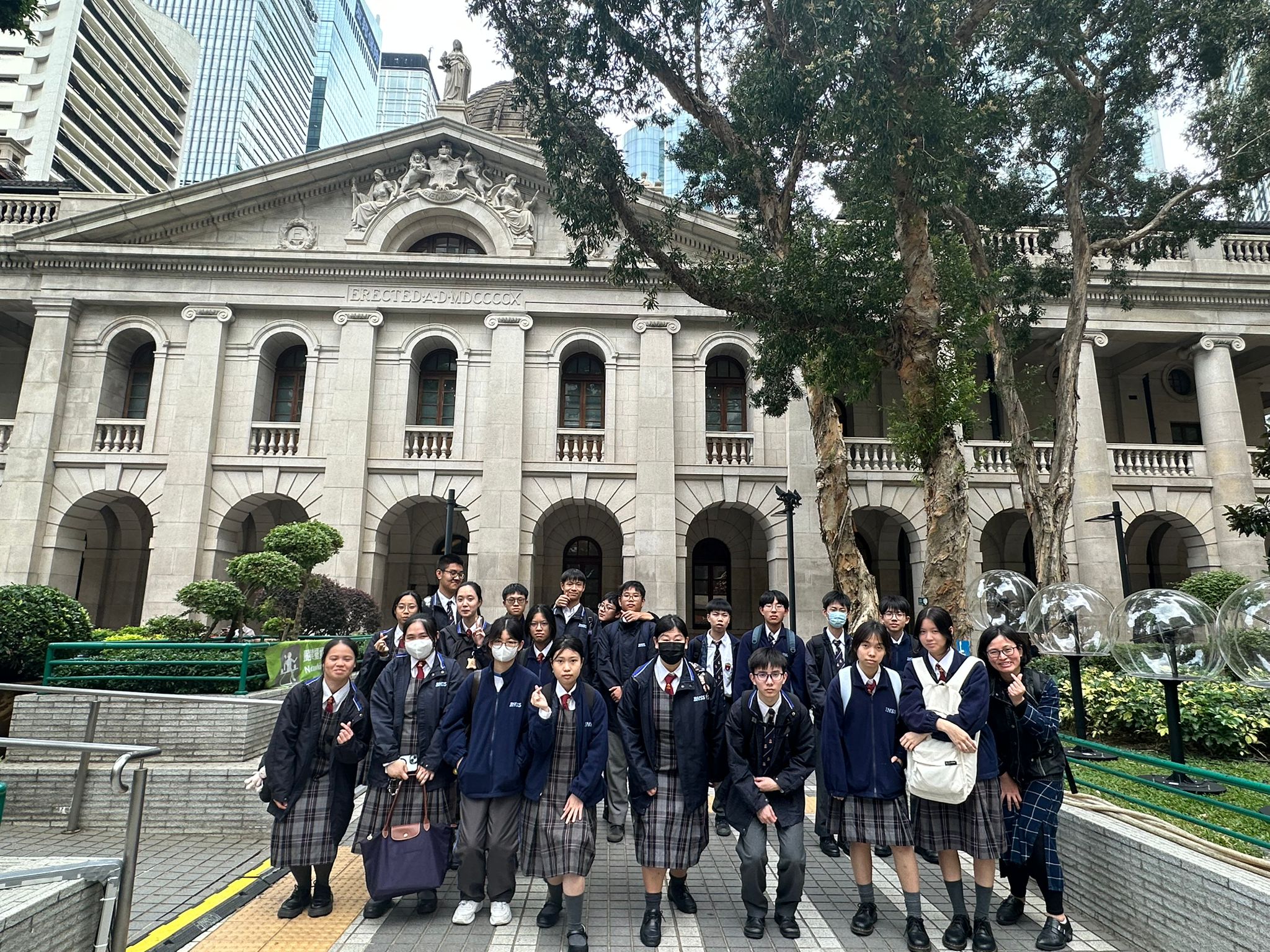 本校公民與社會發展科帶領中四級同學參觀終審法院，提高學生對司法機構歷史和運作的認識 - 圖片 6