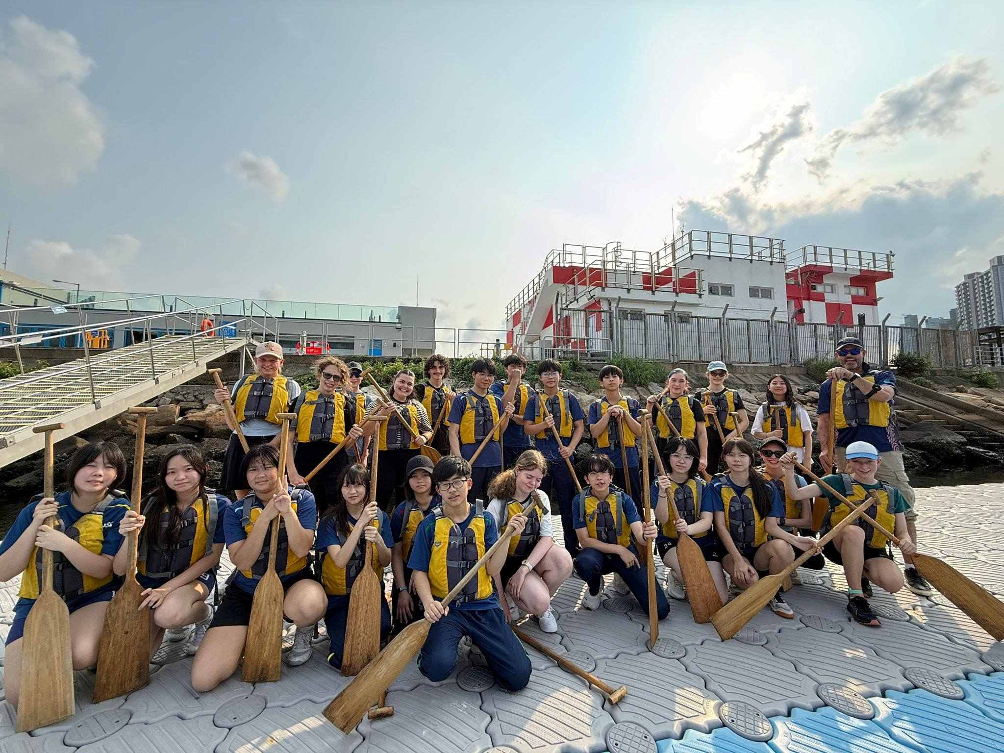 超過80位同學化身文化大使，與 Bayswater Secondary College  深入探索香港獨特的文化魅力