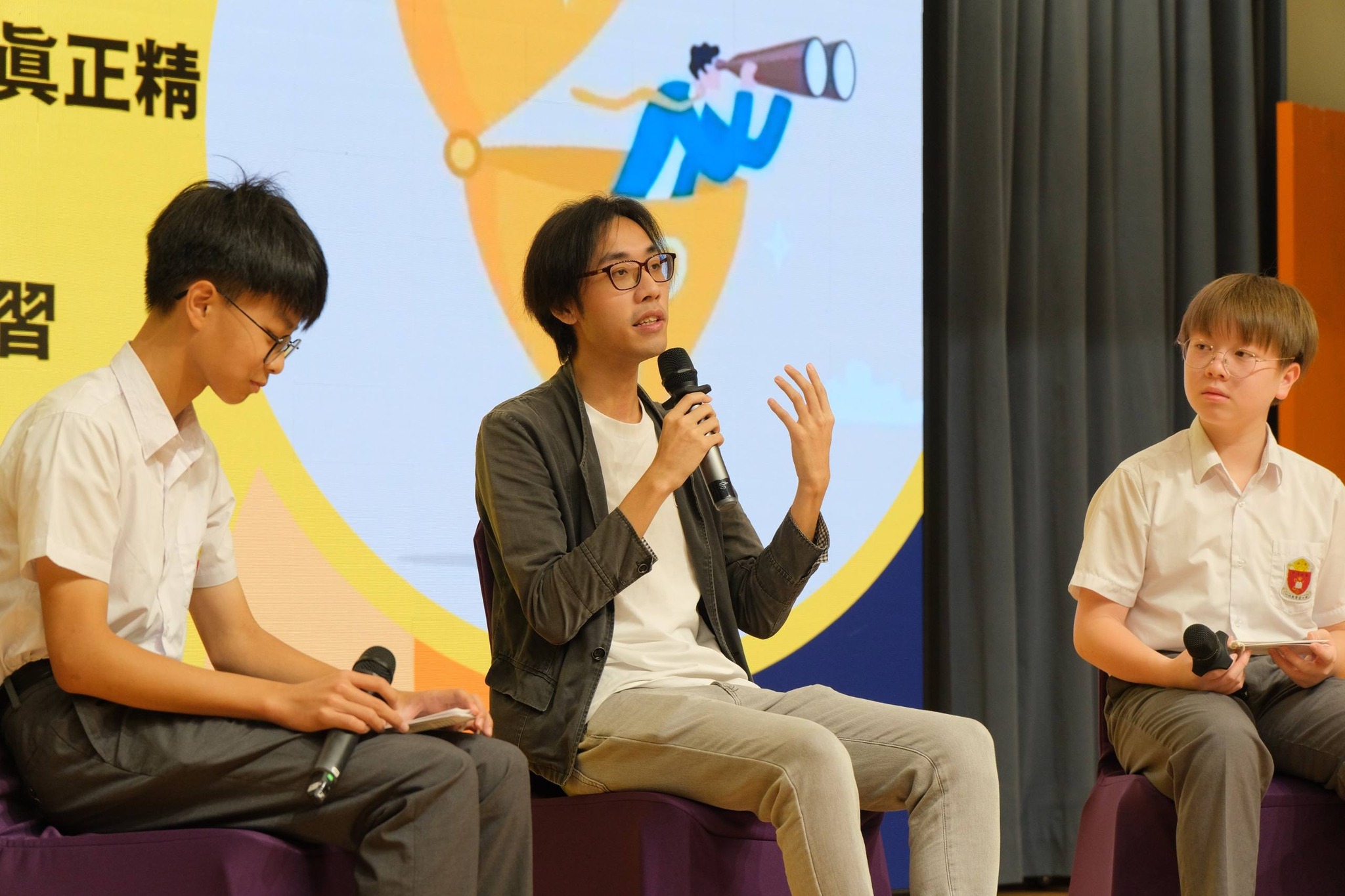 感謝龍銘進校友日前返回母校，與師弟妹分享升學經歷及學習英文心得 - 圖片 5