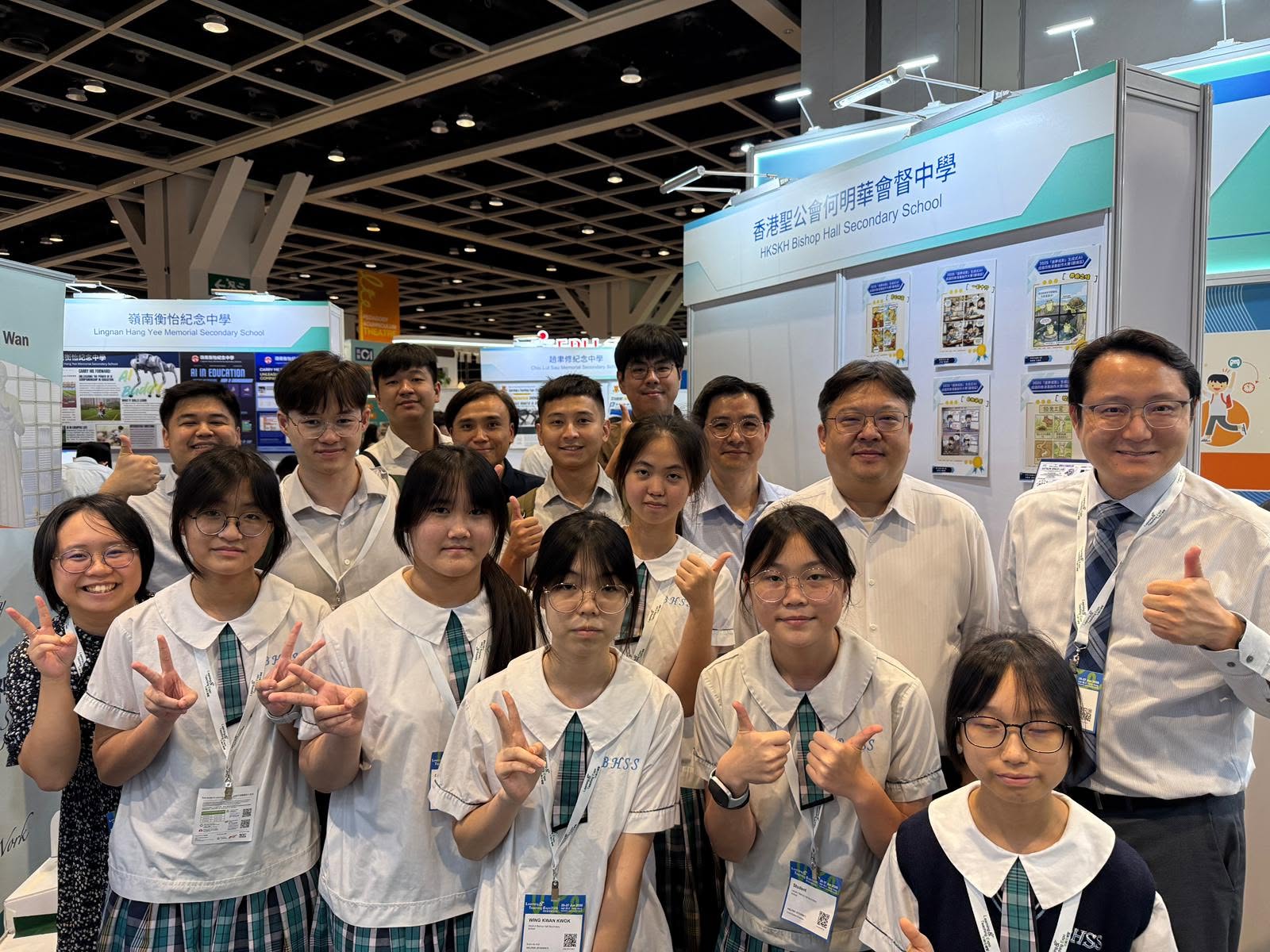 上星期舉辦的L & T Expo 2026，本校師生充分展示多元學習成果。 - 圖片 9