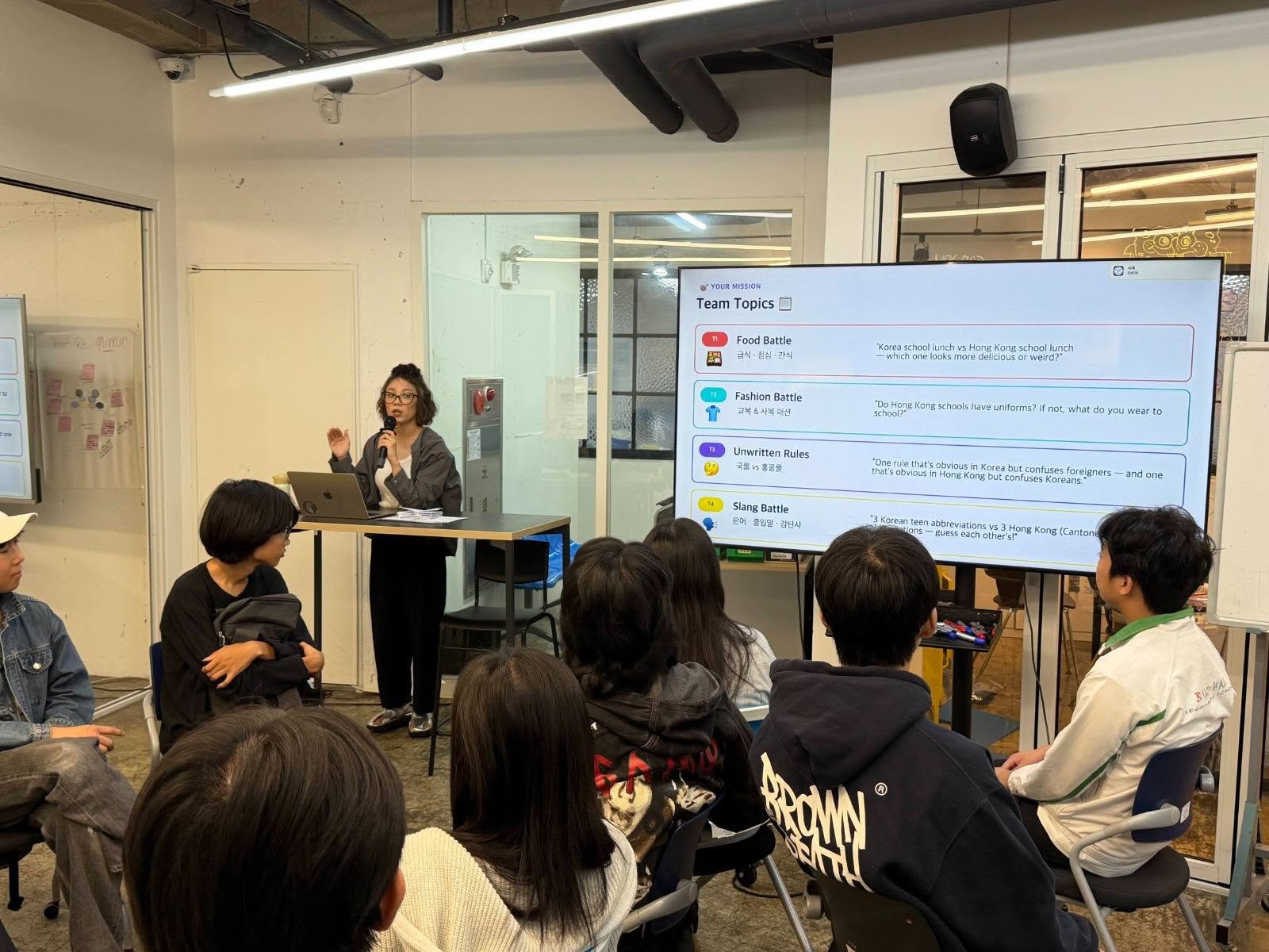 本校學生回訪韓國，與 G-School 學生就香港及首爾文化進行專題研究及交流，並透過網絡平台分享成果 - 圖片 2